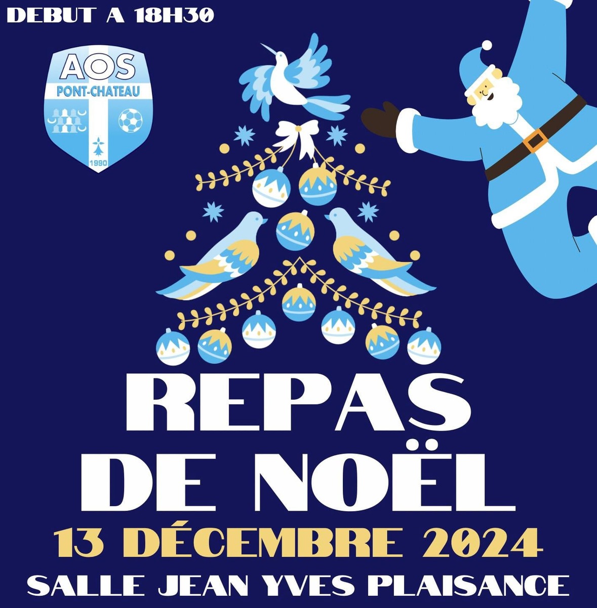 🎄✨ Repas de Noël de l’AOSP Football ✨🎄 