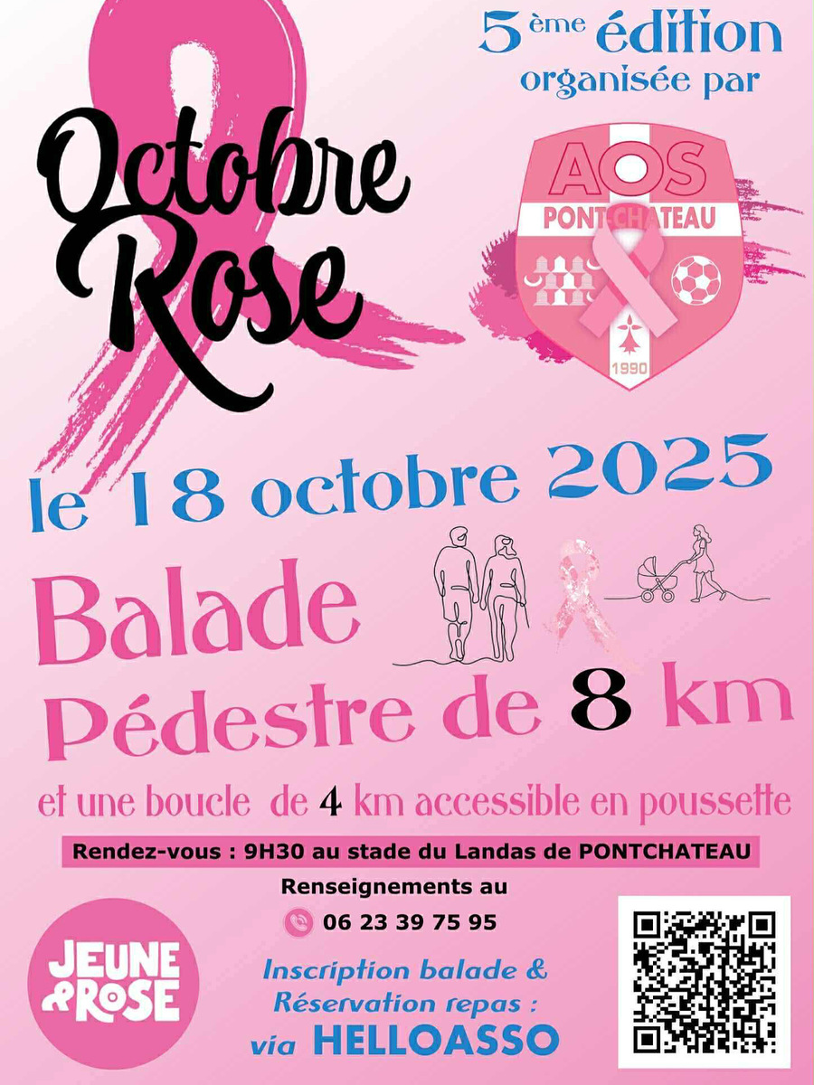 Marche octobre rose: 5ème édition