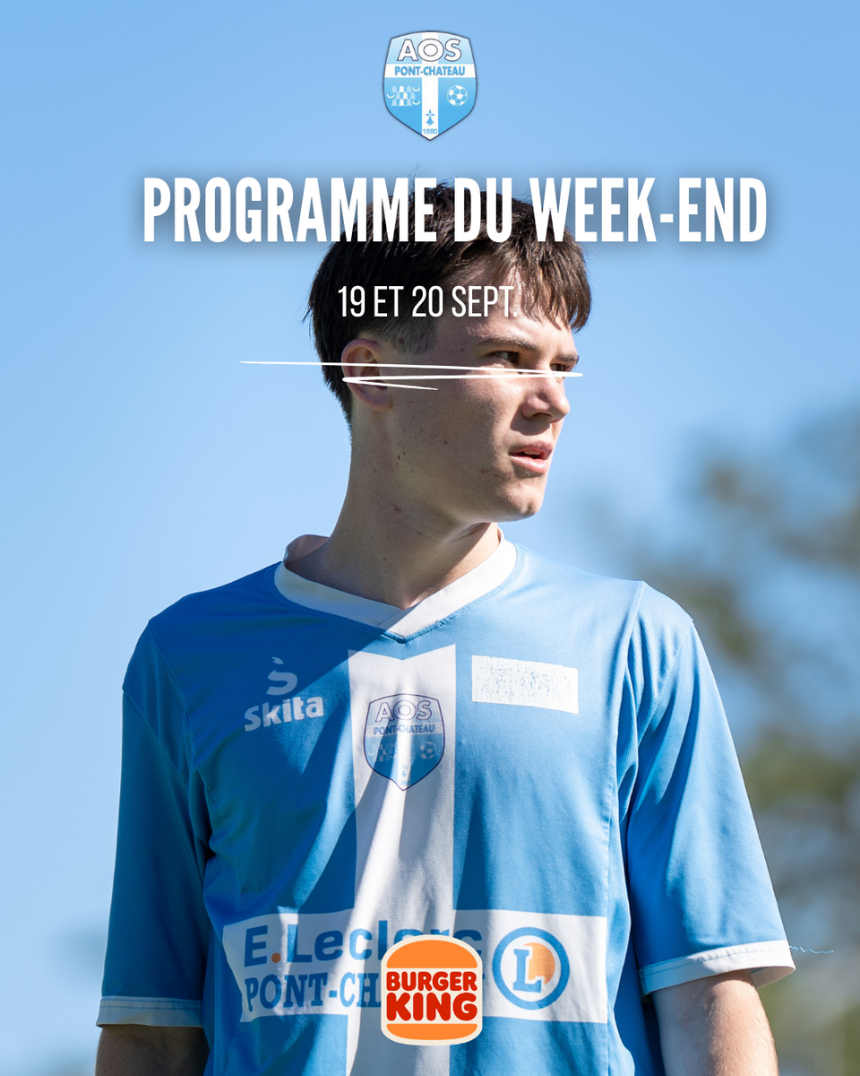 PROGRAMME DU WEEK-END