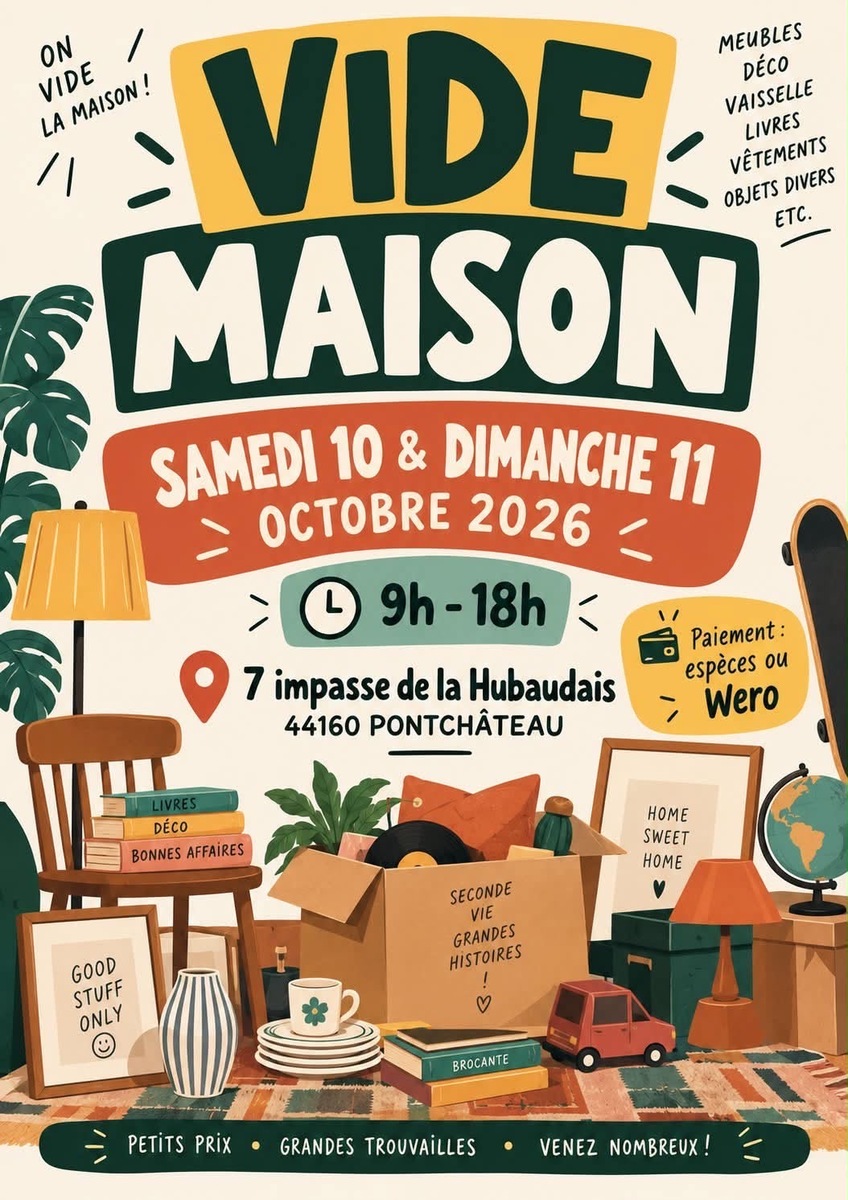 VIDE MAISON - FAMILLE POULIN