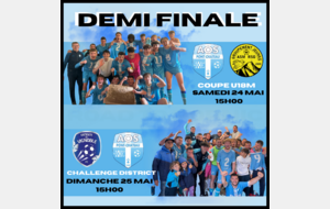 DEMI FINALE: INFORMATIONS IMPORTANTES