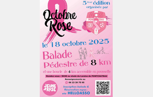 Marche octobre rose: 5ème édition