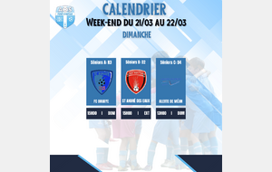 PROGRAMME DU WEEK-END