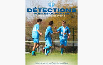 Portes ouvertes / Détections 2026-2027