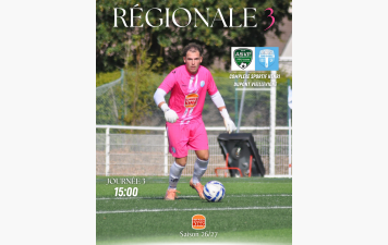 PROGRAMME MATCHS SÉNIORS M