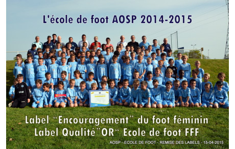 L'ECOLE DE FOOT LABELLISE