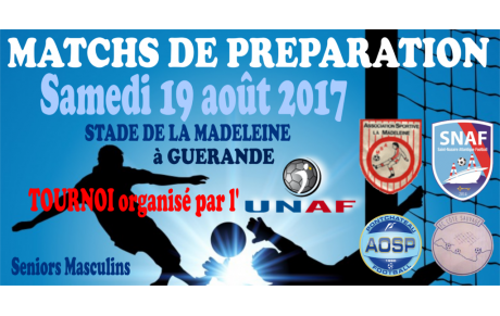 LE TOURNOI DE L'UNAF