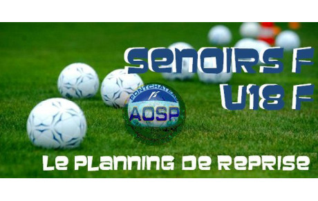 LA RENTREE DES FEMININES