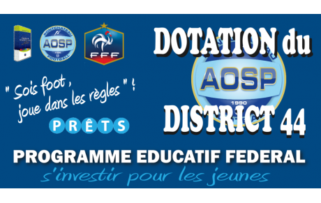 DOTATION DU DISTRICT