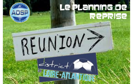 LES REUNIONS DE RENTREE