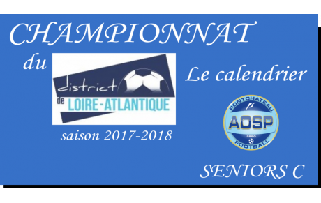 LE CALENDRIER DES SENIORS C