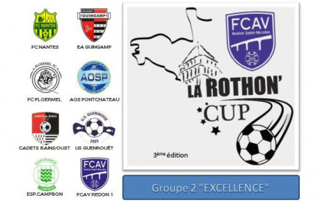 L'AJAX U13 BRILLE A LA ROTHON'CUP