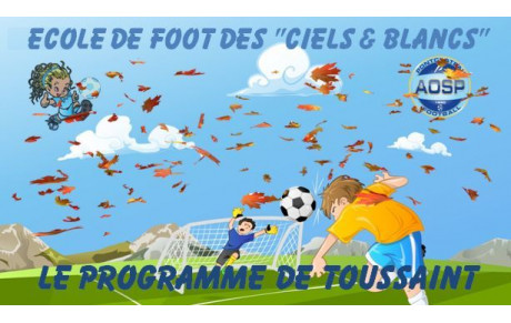 LE PROGRAMME DES VACANCES