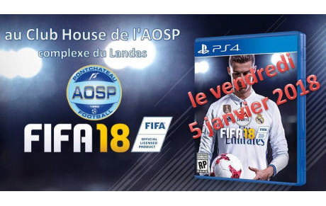 TOURNOI FIFA18 AU CLUB HOUSE