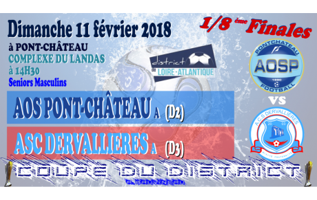 UN 1/8 DE FINALE POUR LES SENIORS