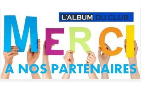L'ALBUM : MERCI A NOS PARTENAIRES