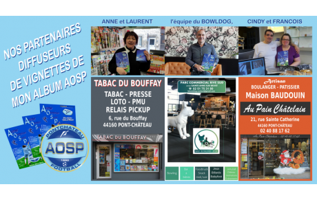 NOS PARTENAIRES POINTS DE VENTES