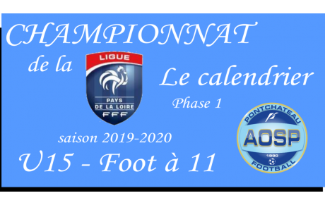 LE GROUPE DES U15 EN RÉGION