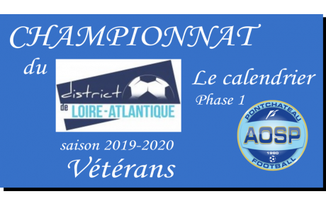 LE CALENDRIER VÉTÉRANS