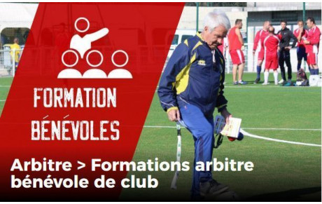 FORMATION ARBITRES BÉNÉVOLES (Acte II)