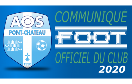 COMMUNIQUÉ DU CLUB DE L’AOSP