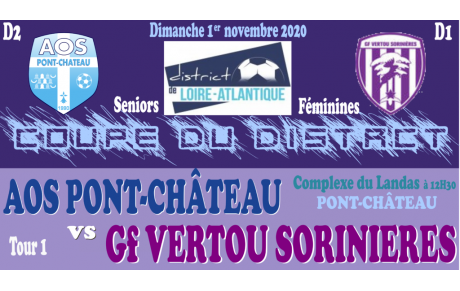 LES COUPES DU DISTRICT AU FÉMININ