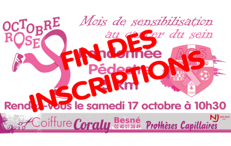 LA MARCHE D'OCTOBRE ROSE