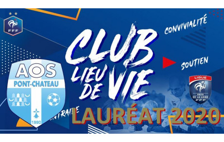 LE CLUB DE VIE DE L’AOSP LAURÉAT !