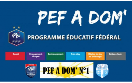 LE RETOUR DU PEF à DOM’