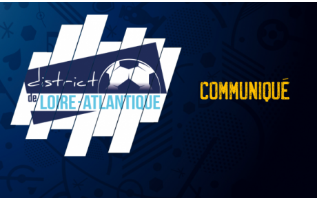 COMMUNIQUE DU PRESIDENT DU DISTRICT