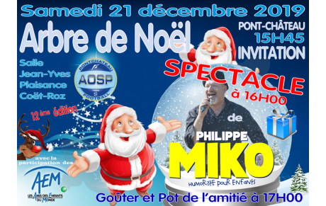 L'ARBRE DE NOËL DES &quot;CIELS &amp; BLANCS&quot;