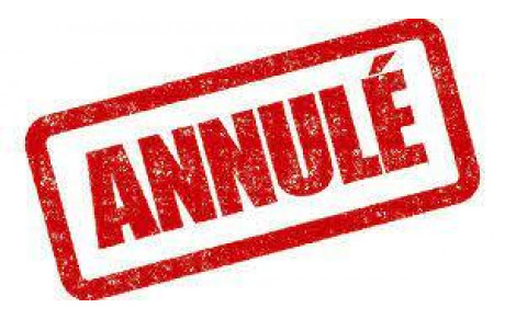 ENTRAINEMENT U6/U7 ANNULÉE