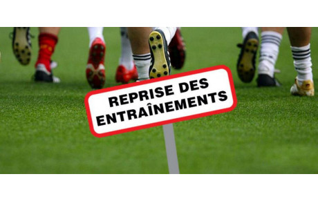 DATES D'ARRETS ET DE REPRISE DES ENTRAINEMENTS