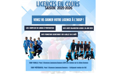 SIGNATURE LICENCE 25/26