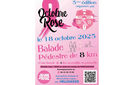 Marche octobre rose: 5ème édition