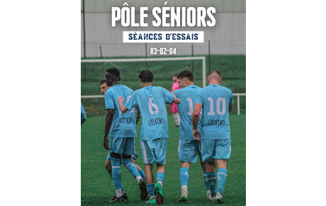 PÔLE SÉNIORS - SÉANCES D'ESSAIS