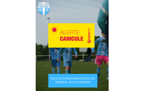 ALERTE CANICULE