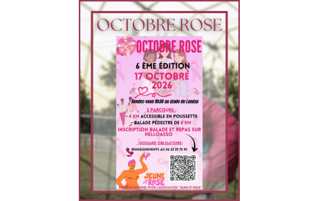 OCTOBRE ROSE : PERMANENCES